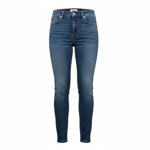 AGOLDE Sophie High Rise Raw Hem Crop Denim Jeans - Size 27